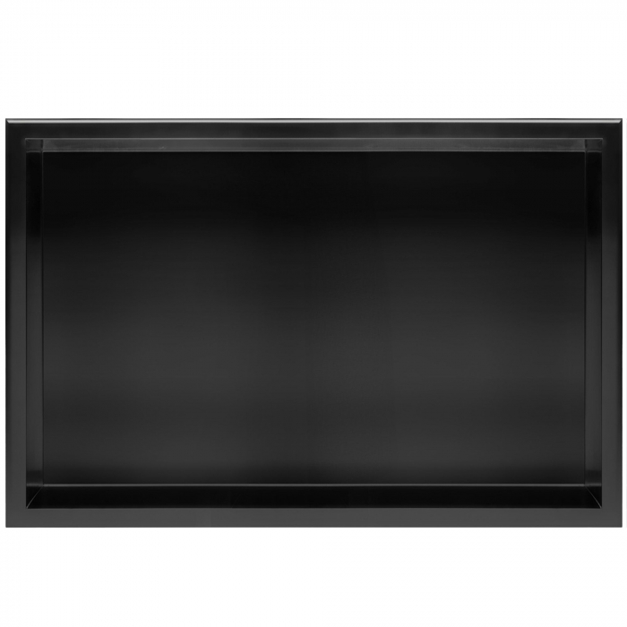 bathroom shelf 30x60 black matt [5]