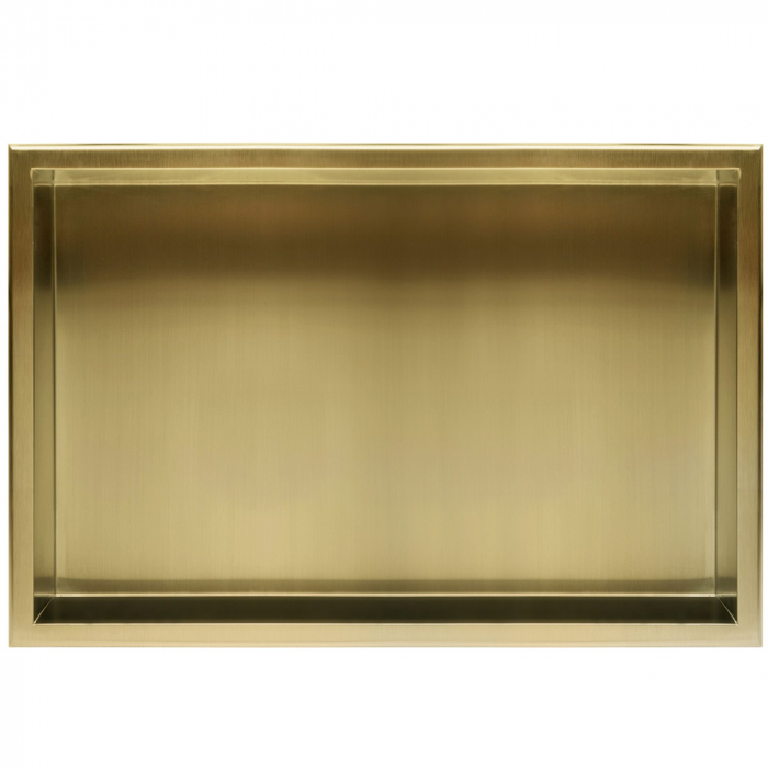 bathroom shelf 30x60 gold brush [3]