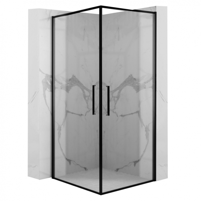 Cabina Abra Black 90x90, batanta [1]