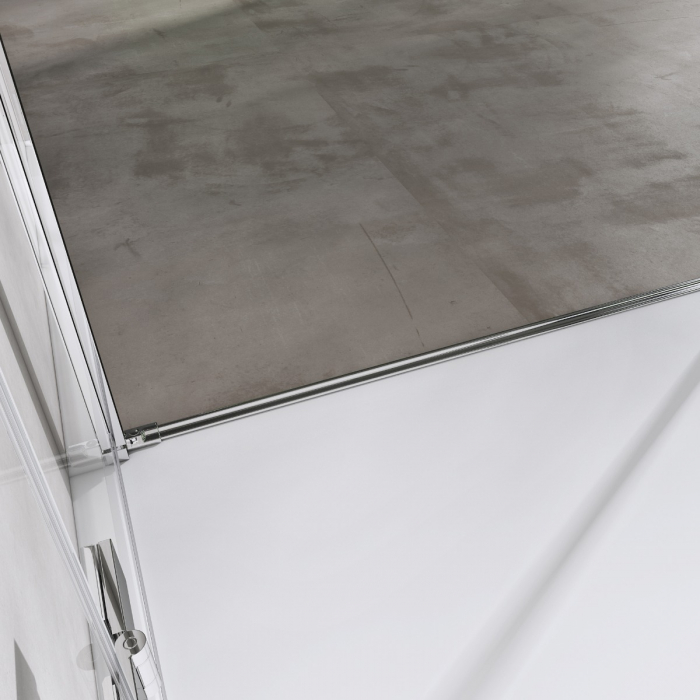 Cabina Astra 37K, crom, sticla transparenta, usa pliabila, cu sau fara cadita, diverse dimensiuni [6]
