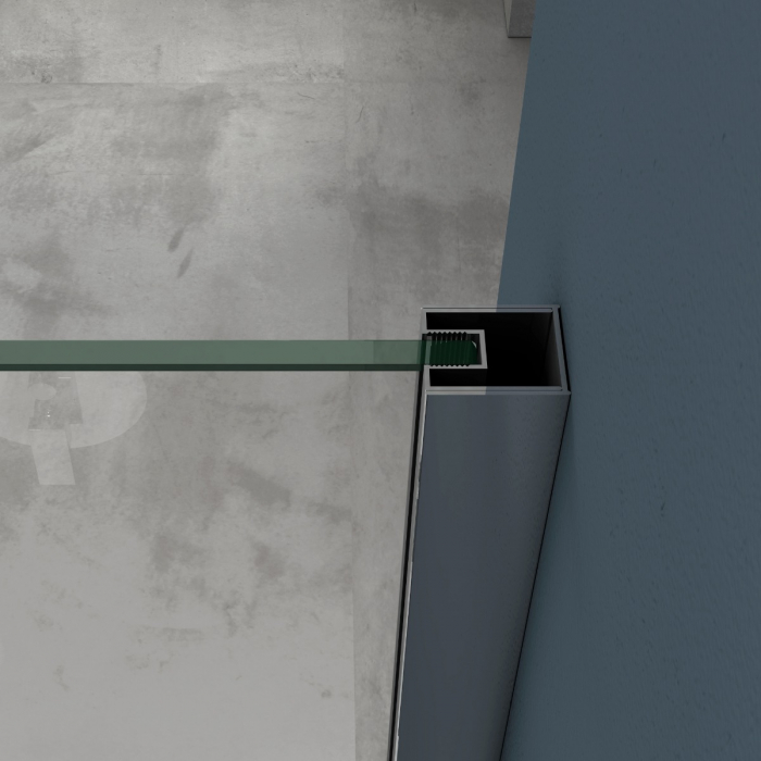 Cabina Astra 52K, crom sau negru, sticla transparenta, 2 usi batante, cu sau fara cadita, diverse dimensiuni [5]