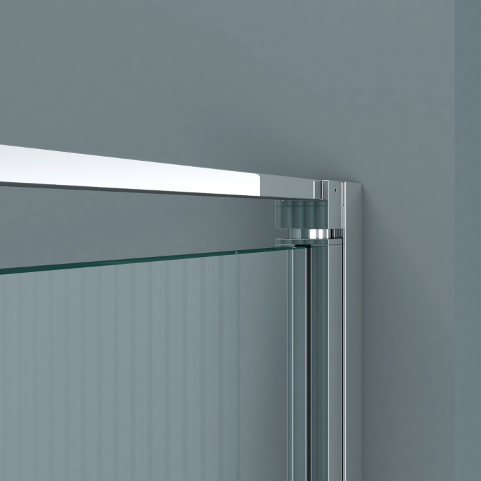 Cabina Astra 66K, crom sau negru, sticla transparenta, usa batanta, cu sau fara cadita, diverse dimensiuni [7]