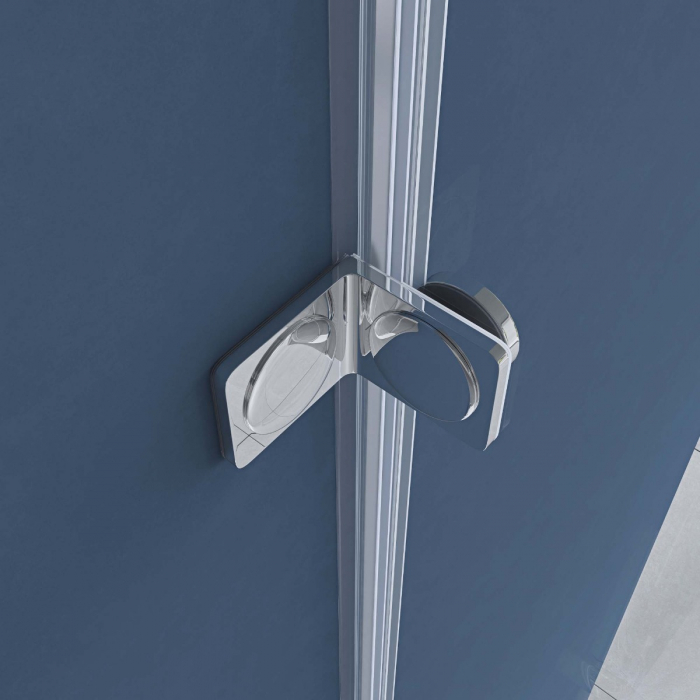 Cabina Astra R17-2UK, crom, sticla transparenta, usa glisanta, cu sau fara cadita, diverse dimensiuni [5]