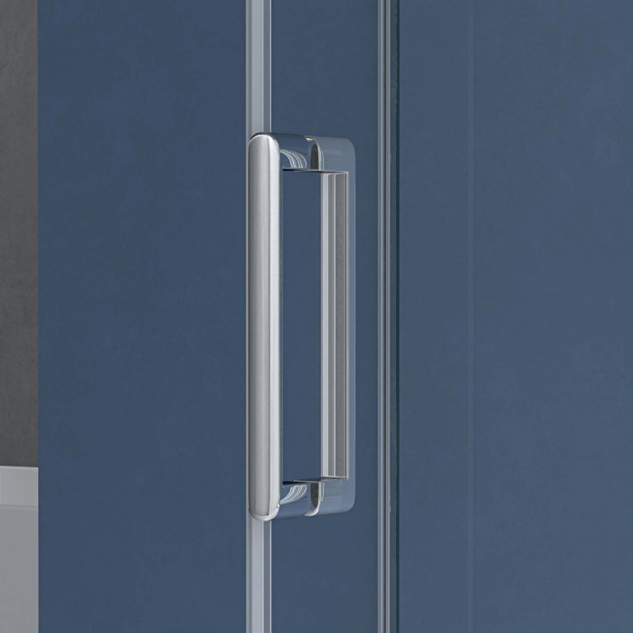 Cabina Astra R17-2UK, crom, sticla transparenta, usa glisanta, cu sau fara cadita, diverse dimensiuni [4]