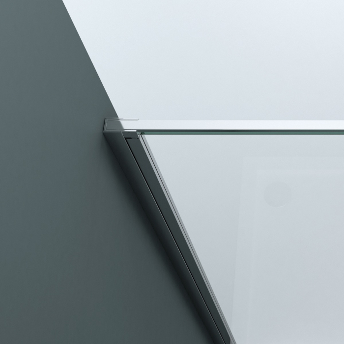 Cabina Astra R36, crom, sticla transparenta, usa batanta, cu sau fara cadita, diverse dimensiuni [4]