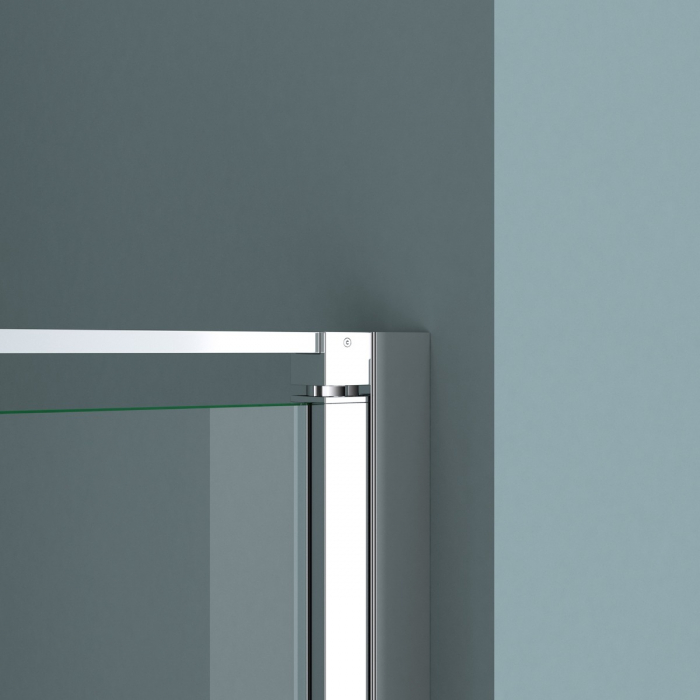 Cabina Astra R36MS, crom, sticla sablata partial, usa batanta, cu sau fara cadita, diverse dimensiuni [5]