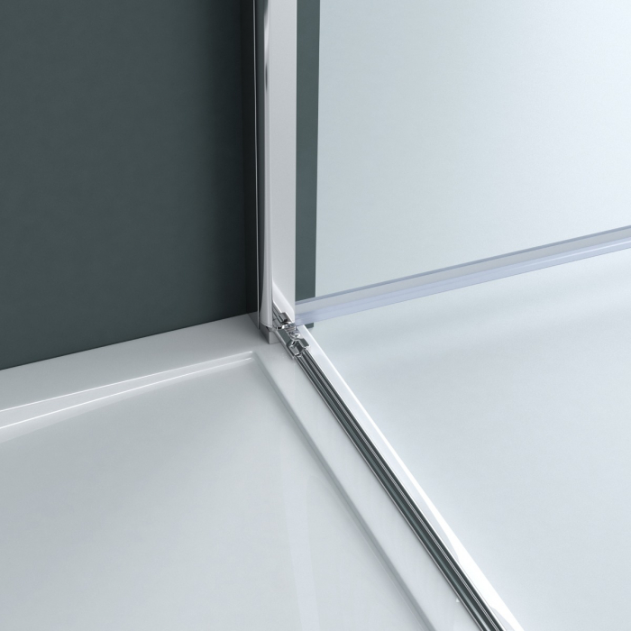 Cabina Astra R36MS, crom, sticla sablata partial, usa batanta, cu sau fara cadita, diverse dimensiuni [11]