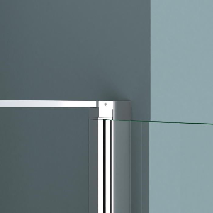 Cabina Astra R36MS, crom, sticla sablata partial, usa batanta, cu sau fara cadita, diverse dimensiuni [6]