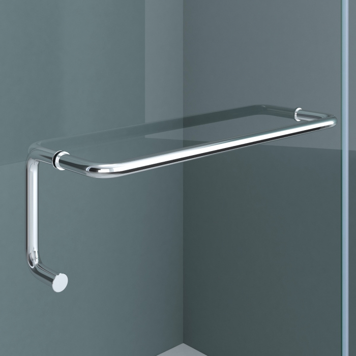 Cabina Astra R4, crom, sticla transparenta, usa batanta, cu sau fara cadita, diverse dimensiuni [5]