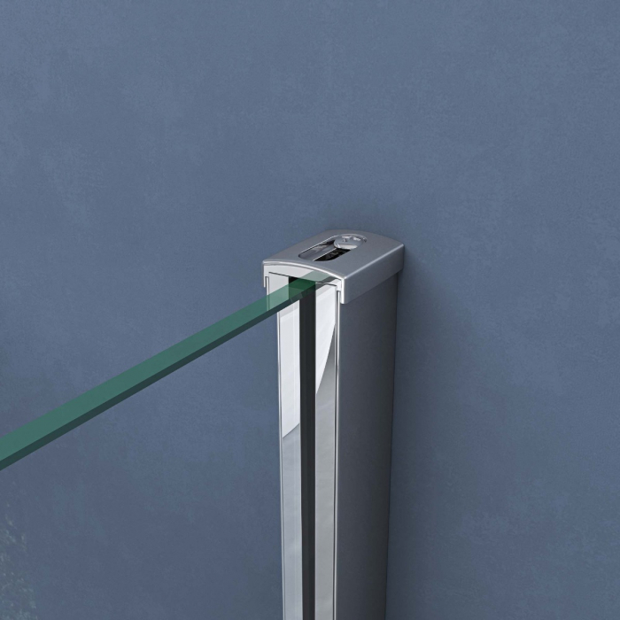 Cabina Astra R5, crom, sticla transparenta, usa batanta, cu sau fara cadita, diverse dimensiuni [8]