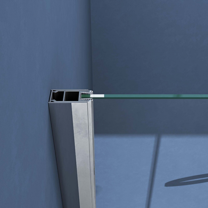 Cabina Astra R8, crom, sticla transparenta, usa batanta, cu sau fara cadita, diverse dimensiuni [7]