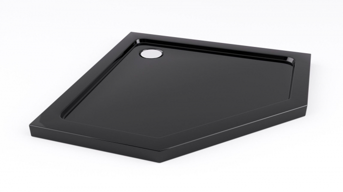 Cabina Diamond Black, batanta, cu sau fara cadita, negru [6]