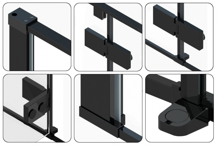Cabina Fargo Black Mat, batanta [4]