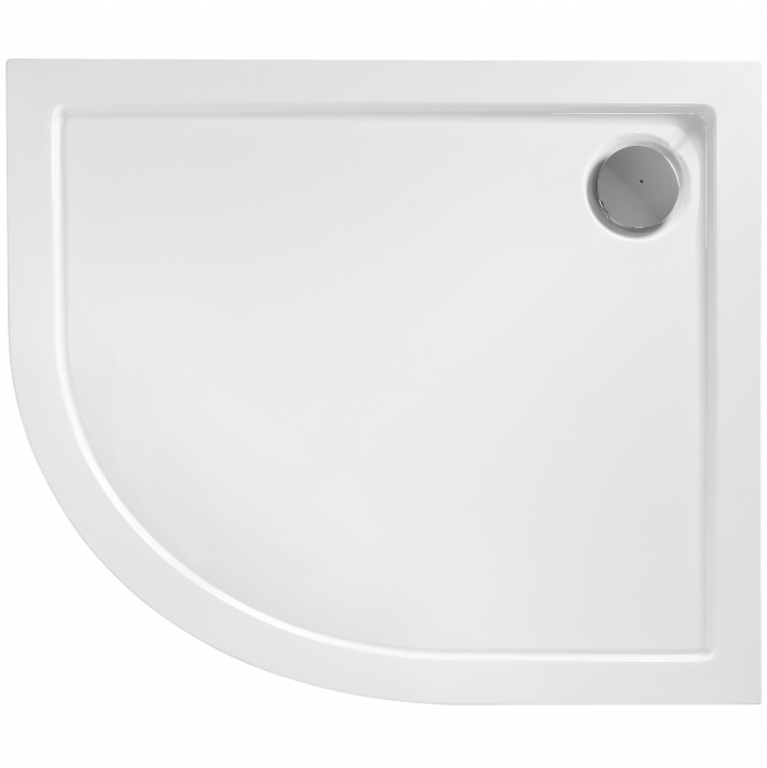 Cabina Look Chrome 80x100 + Cădiță de duș Look White [5]