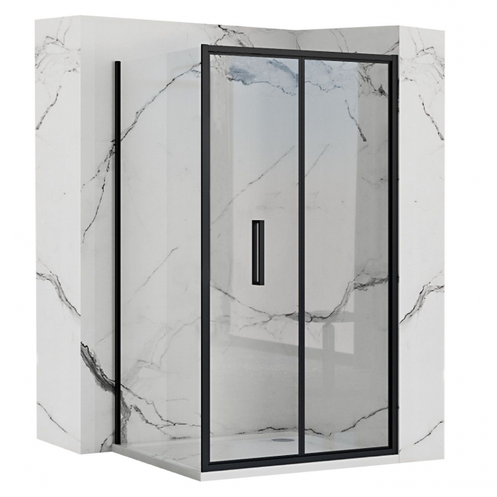 Cabina Rapid Fold 2, pliabila, negru [1]