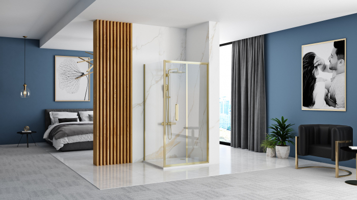 Cabina Rapid Fold Gold 2, pliabila, auriu [3]