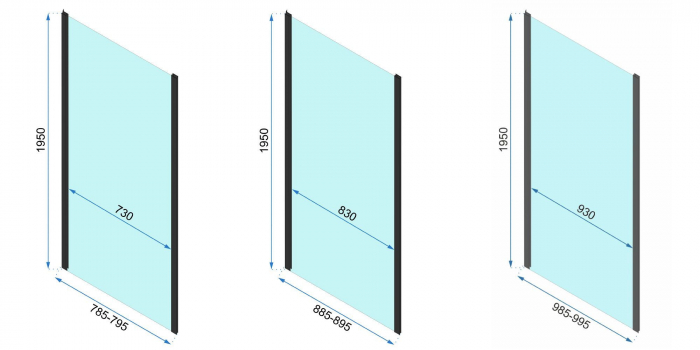 Cabina Rapid Swing Black 3, batanta, negru [15]