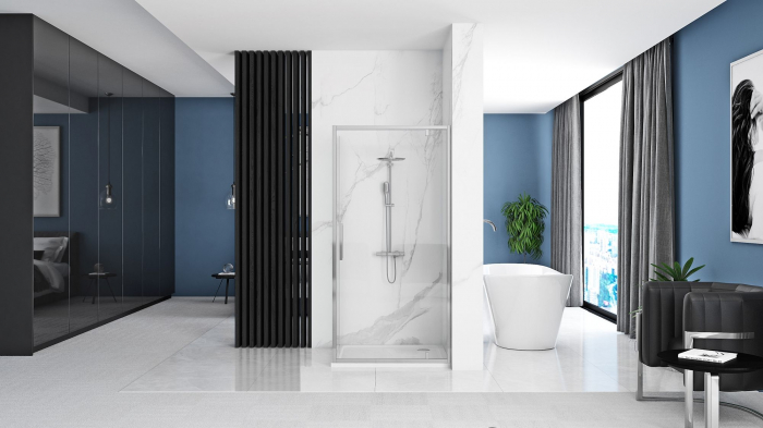 Cabina Rapid Swing Chrome 2, batanta, crom [3]