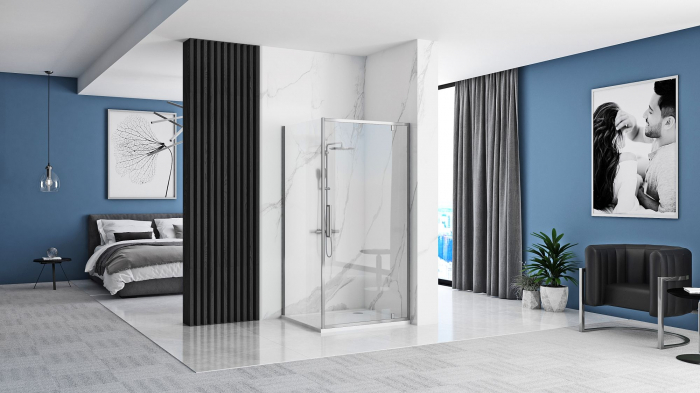 Cabina Rapid Swing Chrome 2, batanta, crom [2]