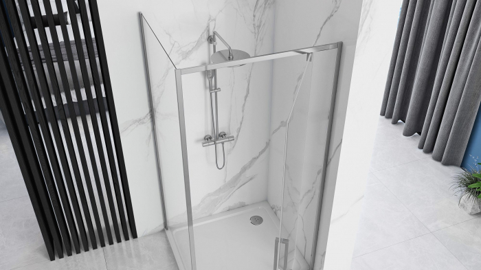 Cabina Rapid Swing Chrome 2, batanta, crom [5]