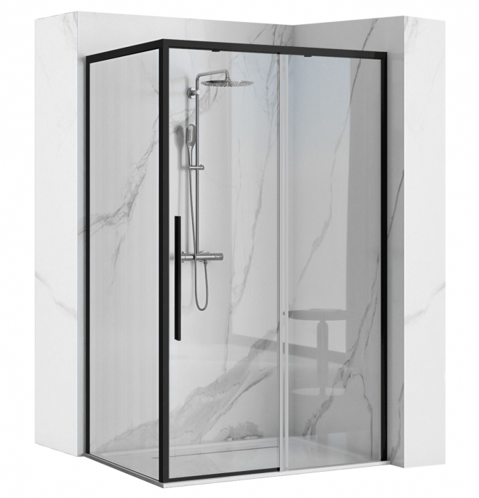 Cabina Solar Black, glisanta, negru [1]