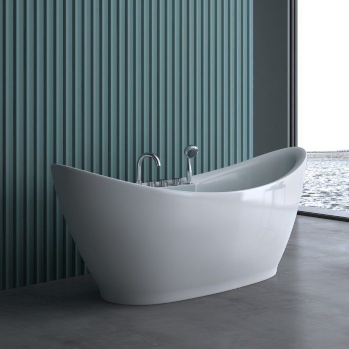 Cadă Astra V603, acril, 180x80 cm, freestanding [4]
