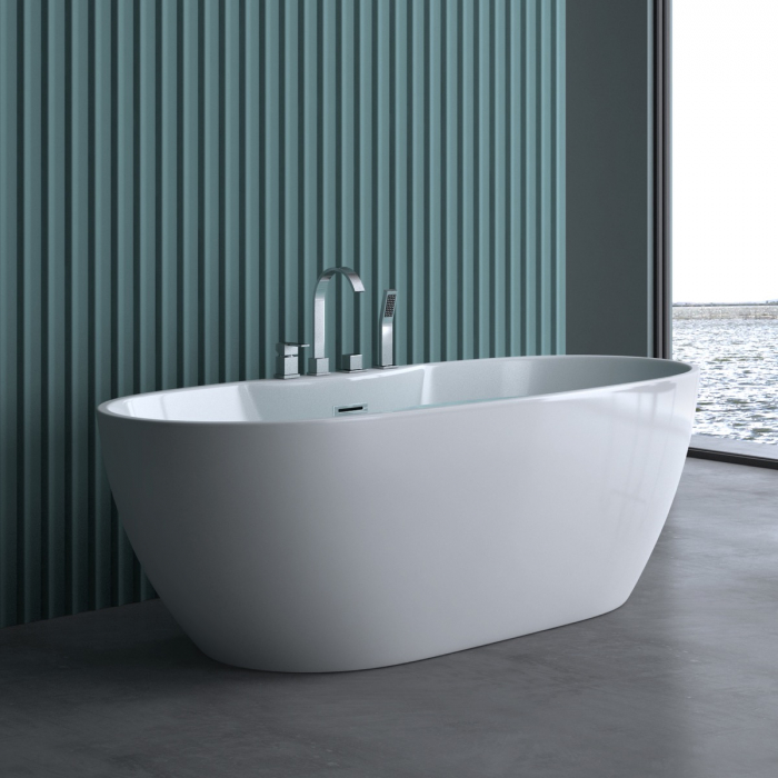 Cadă Astra V605, acril, 170x80 cm, freestanding [2]