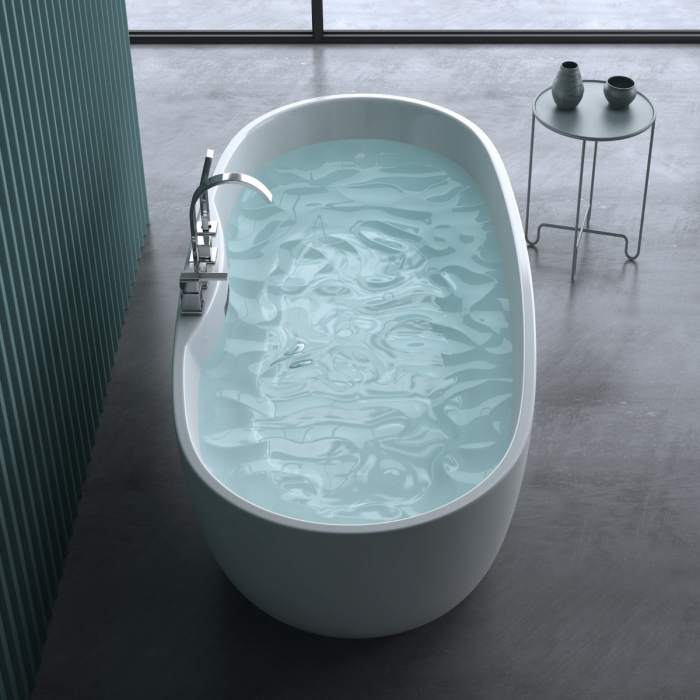 Cadă Astra V605, acril, 170x80 cm, freestanding [3]