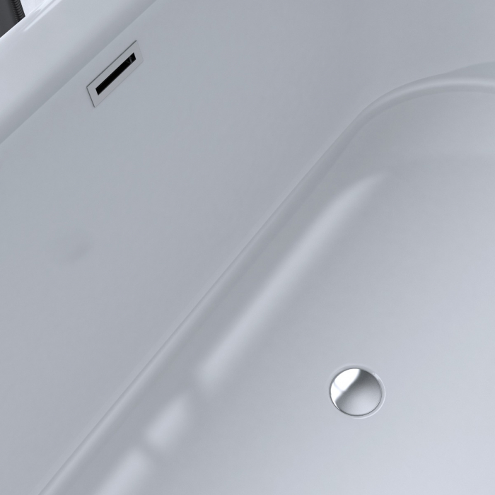 Cadă ovală Astra V507, acril, 180x79 cm, freestanding [7]