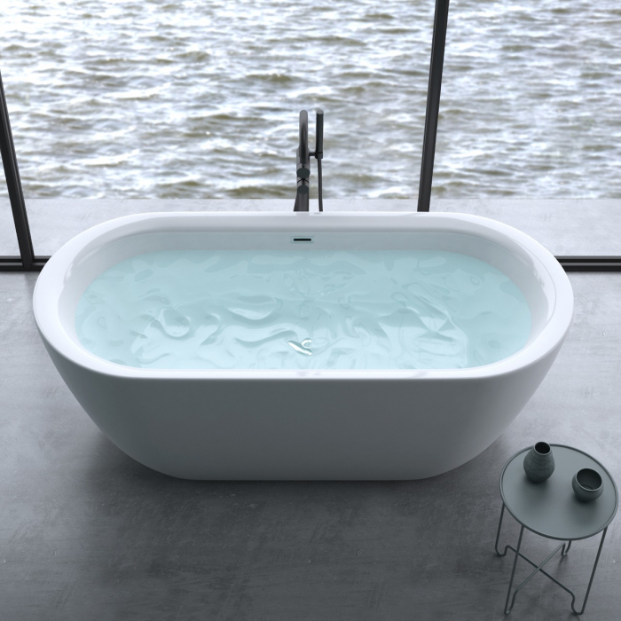 Cadă ovală Astra V507, acril, 180x79 cm, freestanding [5]