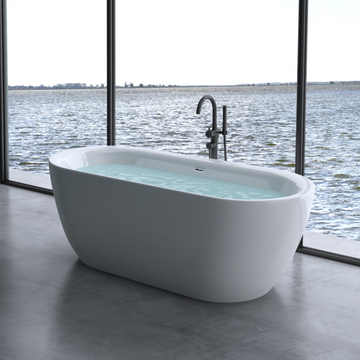 Cadă ovală Astra V507, acril, 180x79 cm, freestanding [4]