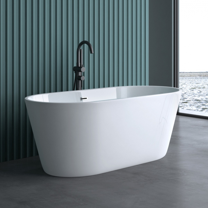 Cadă ovală Astra V520, acril, 150x79 cm, freestanding [5]