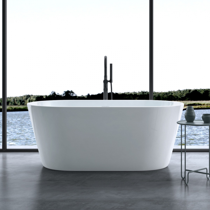 Cadă ovală Astra V520, acril, 150x79 cm, freestanding [4]