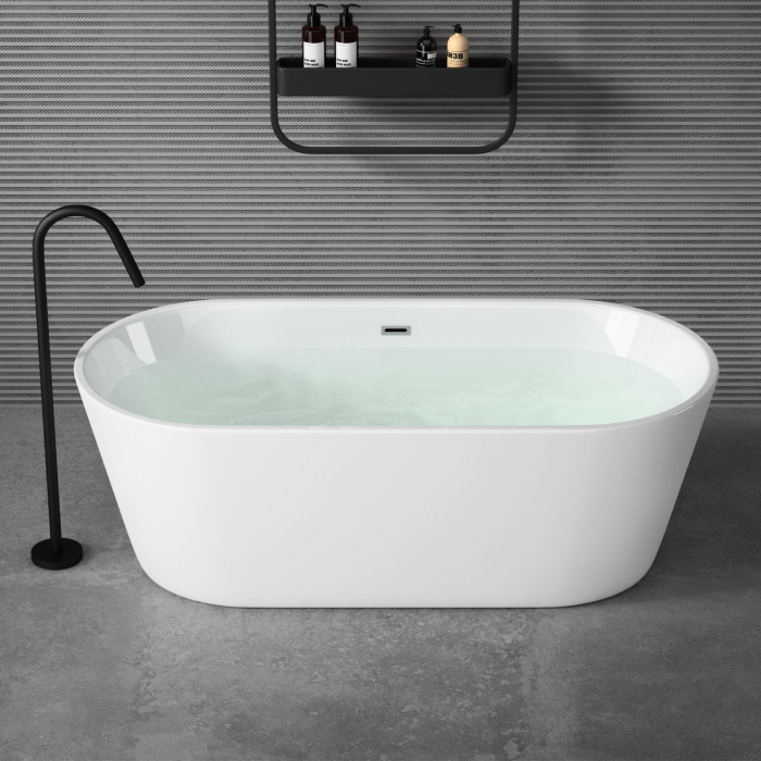Cadă ovală Astra V520,  acril, 170x79 cm, freestanding [2]