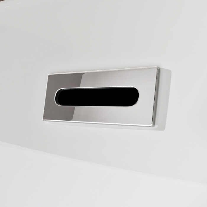 Cadă ovală Astra V599, acril, 170x80x58 cm, cu piedestal și racord de scurgere standard DIN [6]