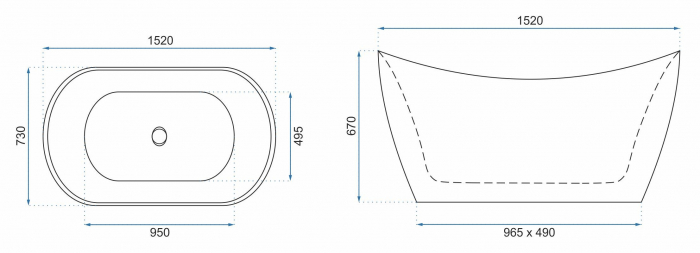 Cadă Kerrano, acril, 150-170 cm [6]