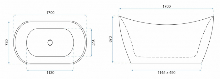 Cadă Kerrano, acril, 150-170 cm [6]