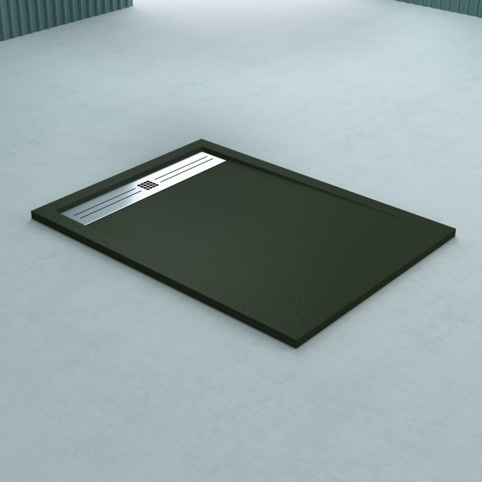 Cadita dus Astra Elite, compozit, inaltime 3 cm, dreptunghiular, verde [2]
