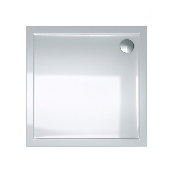 Cadita dus Astra F1W, acril, inaltime 4 cm, diverse forme si dimensiuni, alb [4]