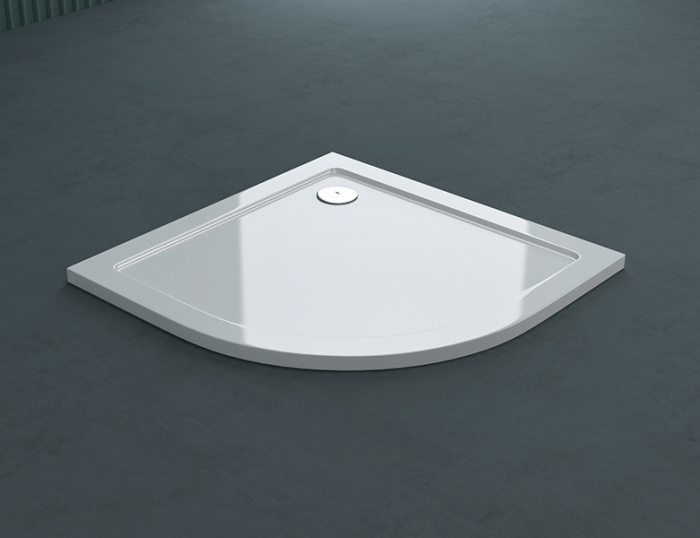 Cadita dus Astra F1W, acril, inaltime 4 cm, diverse forme si dimensiuni, alb [7]