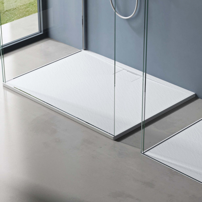 Cadita dus Astra G07W, compozit, inaltime 3 cm, dreptunghiular, alb, diverse dimensiuni [2]