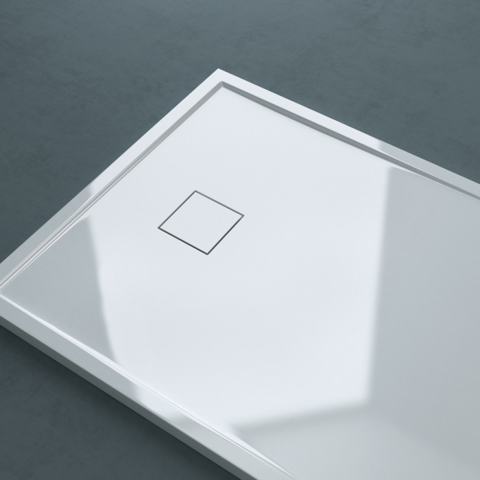 Cadita dus Astra G08, compozit, inaltime 5 cm, dreptunghiular, alb, diverse dimensiuni [3]