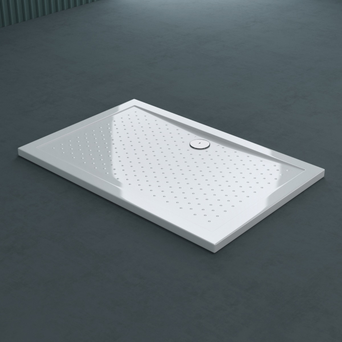 Cadita dus Astra Lucia, acril, inaltime 4 cm, dreptunghiular sau patrat, alb, diverse dimensiuni [2]