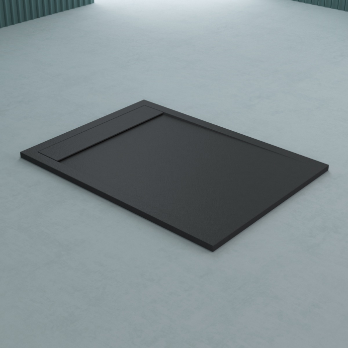 Cadita dus Astra Quore, compozit, inaltime 3 cm, dreptunghiular, negru, diverse dimensiuni [2]