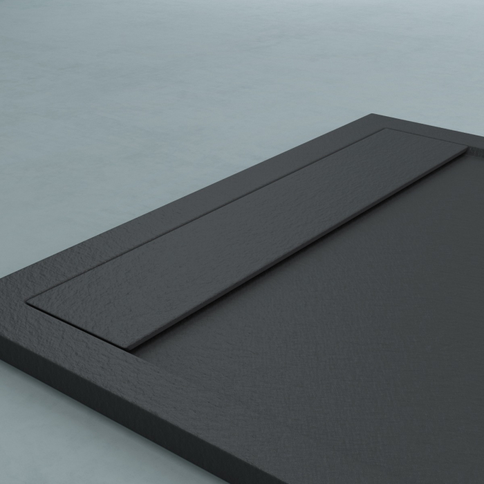 Cadita dus Astra Quore, compozit, inaltime 3 cm, dreptunghiular, negru, diverse dimensiuni [4]
