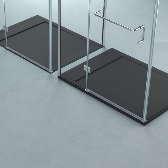 Cadita dus Astra Quore, compozit, inaltime 3 cm, dreptunghiular, negru, diverse dimensiuni [3]