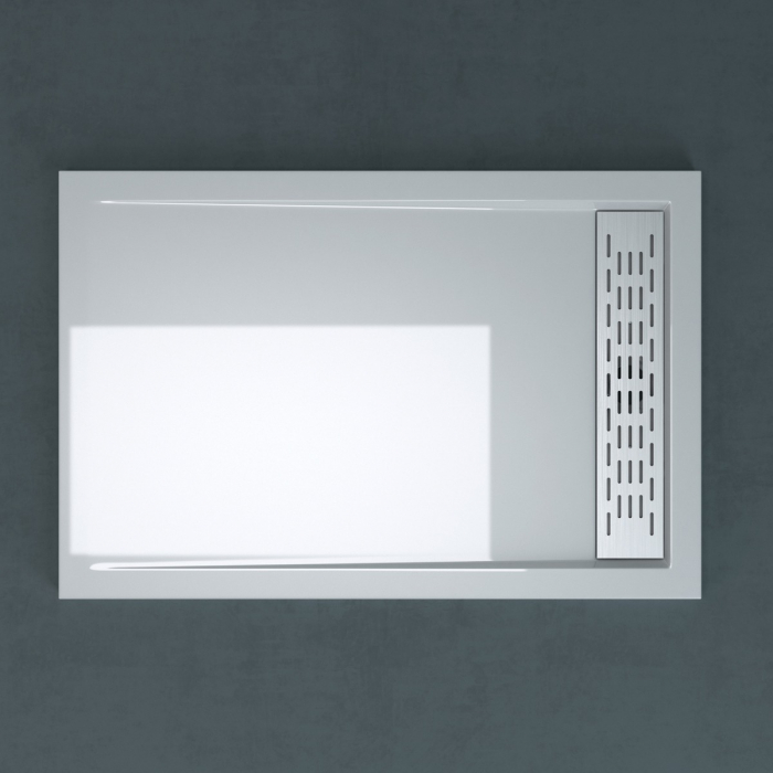 Cadita dus Astra X04, acril, inaltime 5 cm, dreptunghiular, alb, diverse dimensiuni [1]