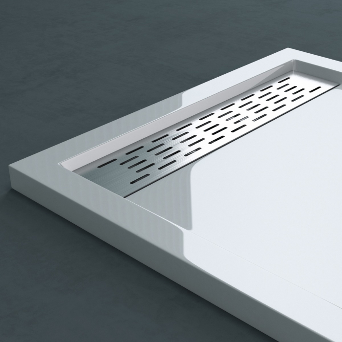 Cadita dus Astra X04W, acril, inaltime 5 cm, dreptunghiular, alb, diverse dimensiuni [3]