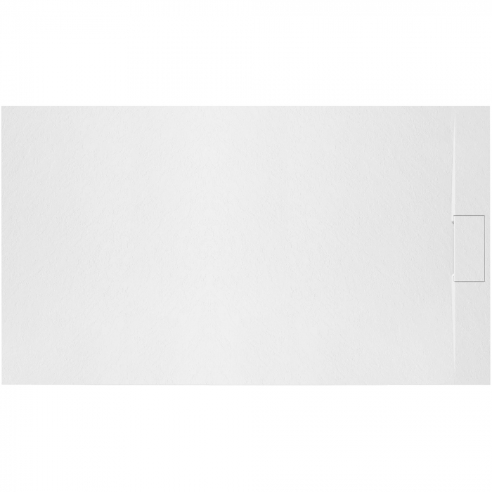 Cadita dus Bazalt White, 80x120 cm, inaltime 2.5 cm, compozit, alb [1]