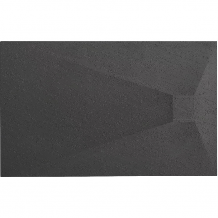 Cadita dus Magnum Black, 80x100 cm, inaltime 2.5 cm, compozit, negru [1]